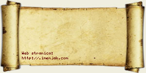 Jana Došenović vizit kartica